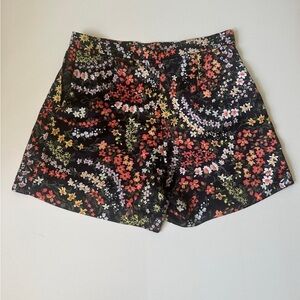 ATM Anthony Thomas Melillo Floral Casual Shorts| Black Multi ~10